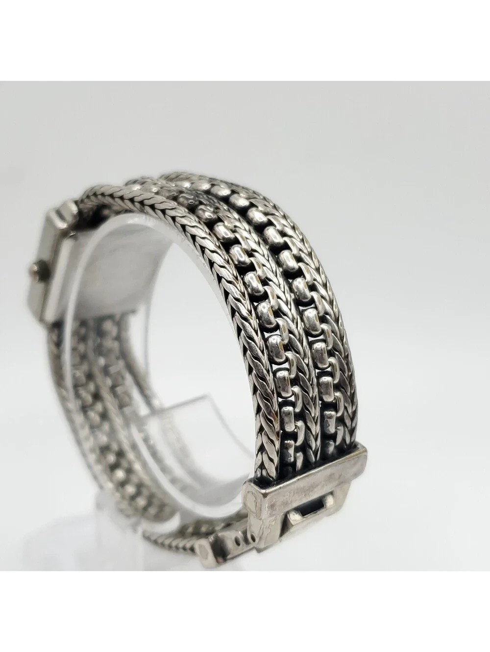 Chico's Quartz Chain Band Womens Watch 21mm Square New Battery